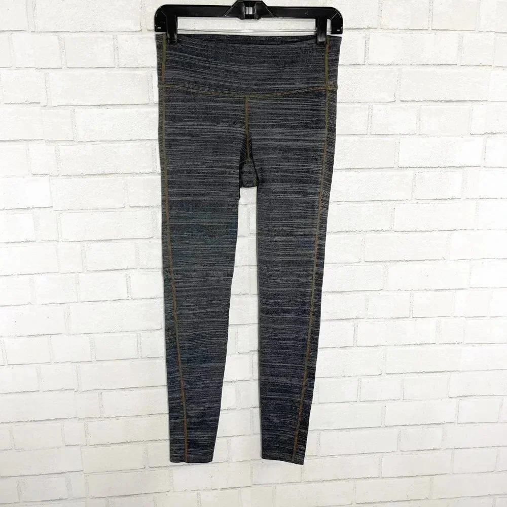 Athleta Gray High Rise Athletic Leggings, Size Small